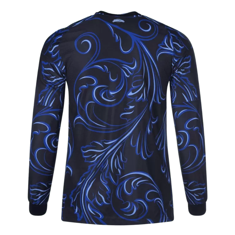 Argentina Away 2026/27 Long Sleeve Jersey Blue & Black Men's