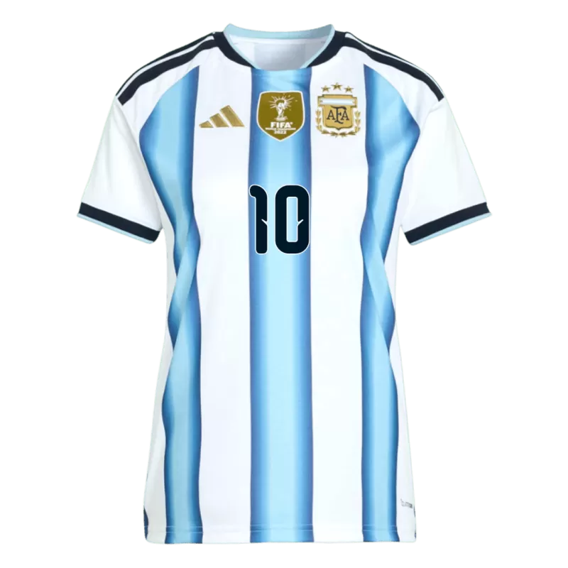 Argentina MESSI #10 Home 2026/27 Jersey Blue & White Women's