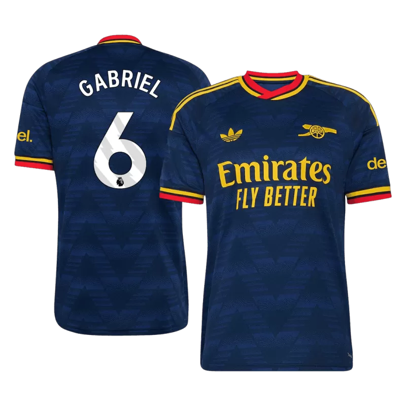 Arsenal GABRIEL #6 Away 2026/27 Jersey Navy Blue Men's
