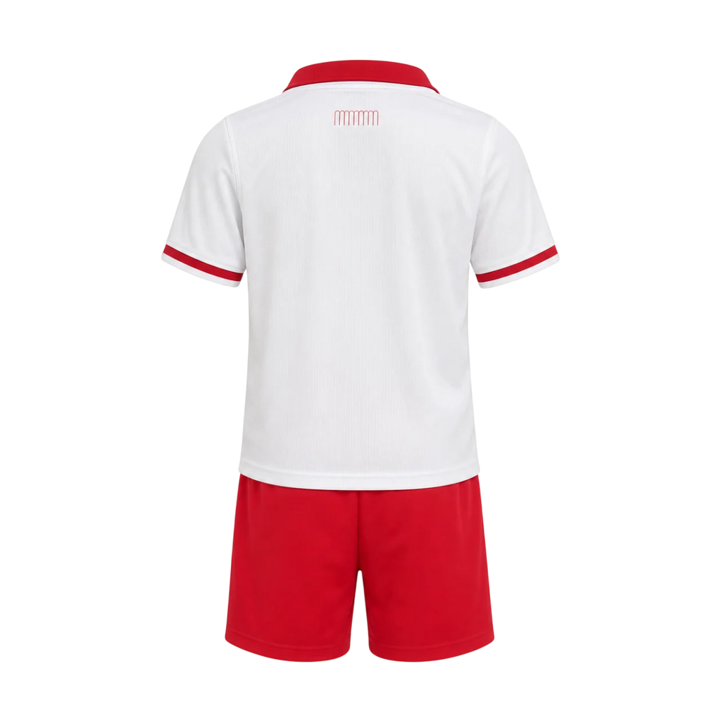 AS Monaco Home 2026/27 Kit Red & White Kid's