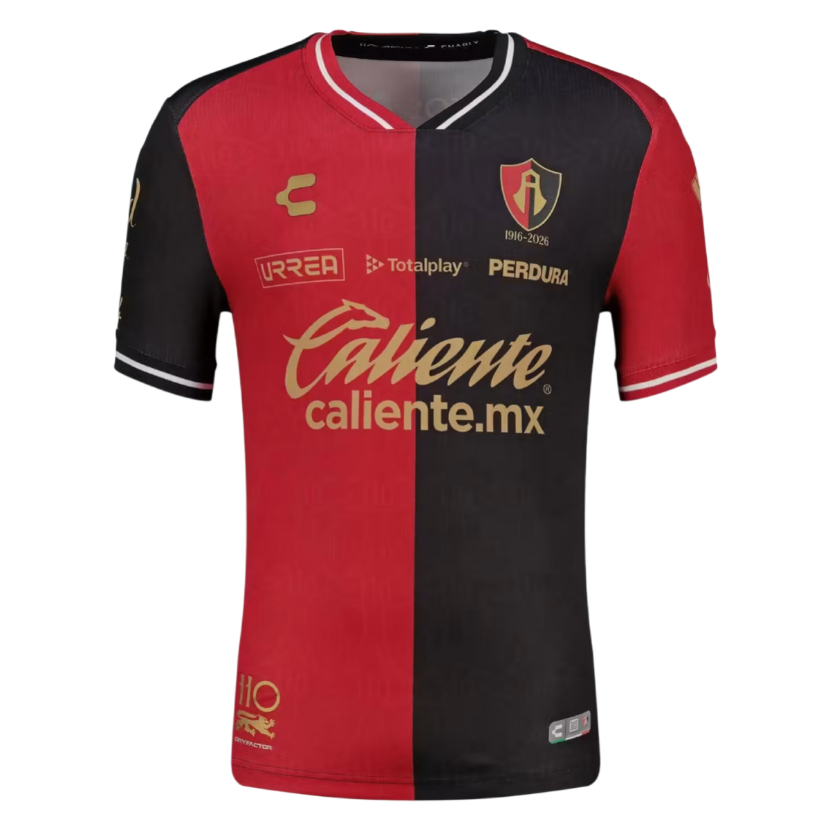 Atlas FC Home 2026/27 Jersey Red & Black Men's