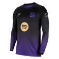 Barcelona Away 2026/27 Long Sleeve "Kobe" Jersey Purple & Black Men's