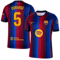 Barcelona CUBARSI #5 Home 2026/27 Jersey Red & Blue Men's