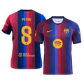 Barcelona PEDRI #8 Home 2026/27 Jersey Red & Blue Men's