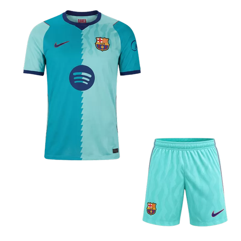 Barcelona Third 2026/27 Kit Blue Men's