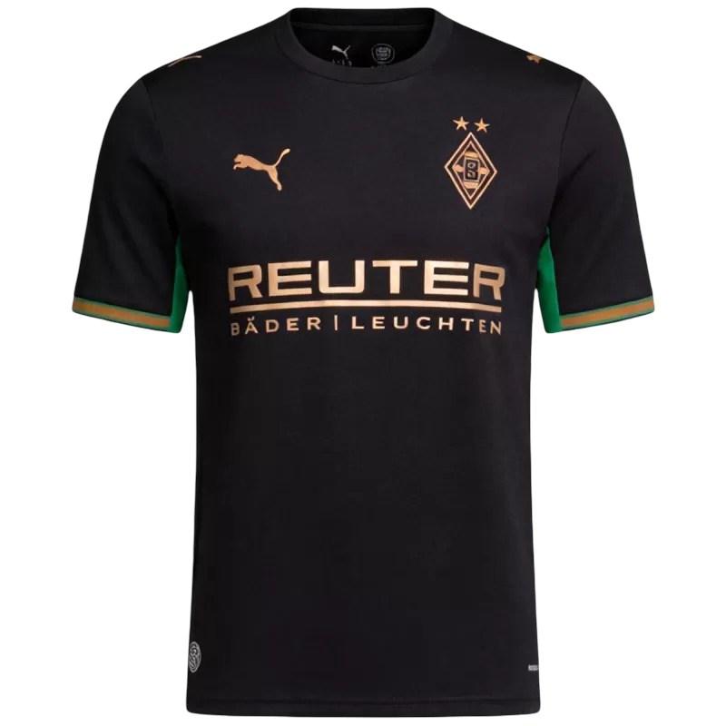 Borussia Monchengladbach Away 2026/27 Jersey Black Men's