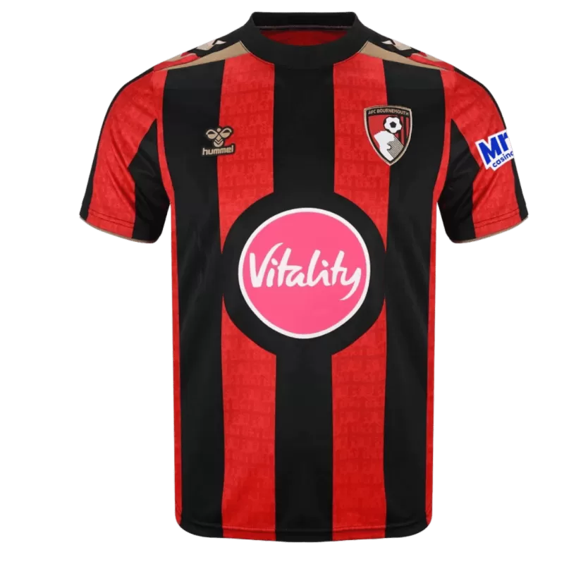 Bournemouth Home 2026/27 Jersey Red & Black Men's