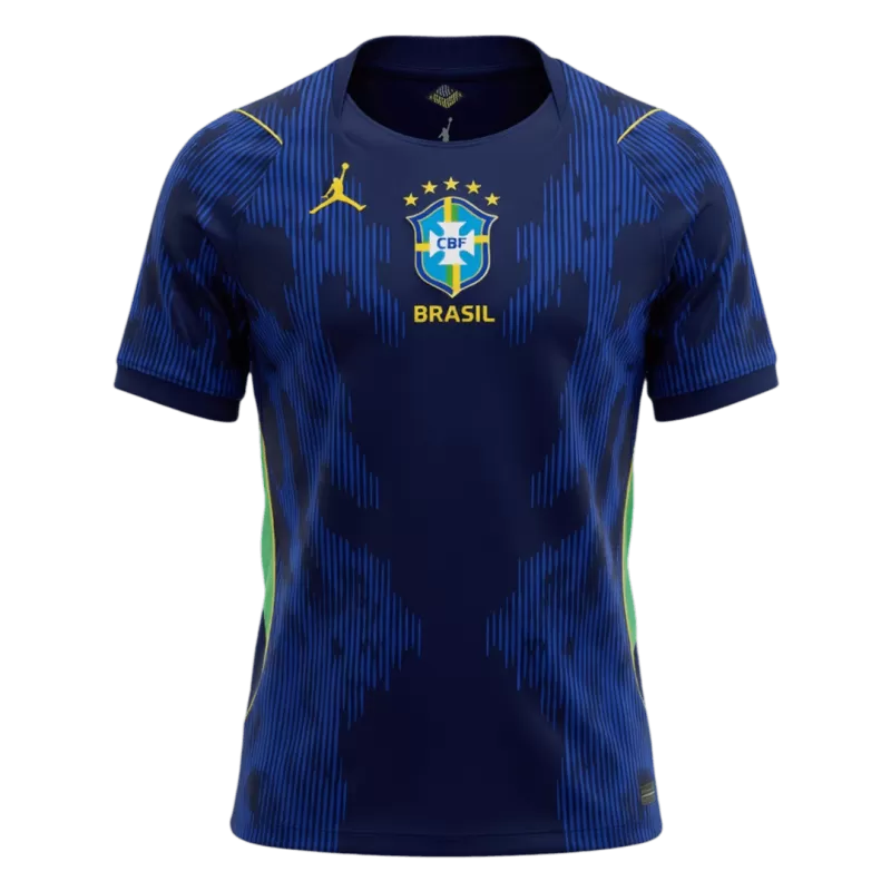 Brazil Away 2026/27 Jersey Blue & Black Men's