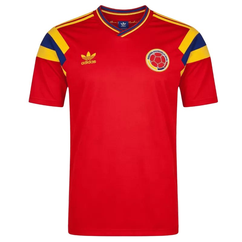 Colombia Retro Away 1990 Jersey Red Men's