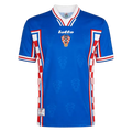 Croatia Retro Away 1998 Jersey Blue Men's