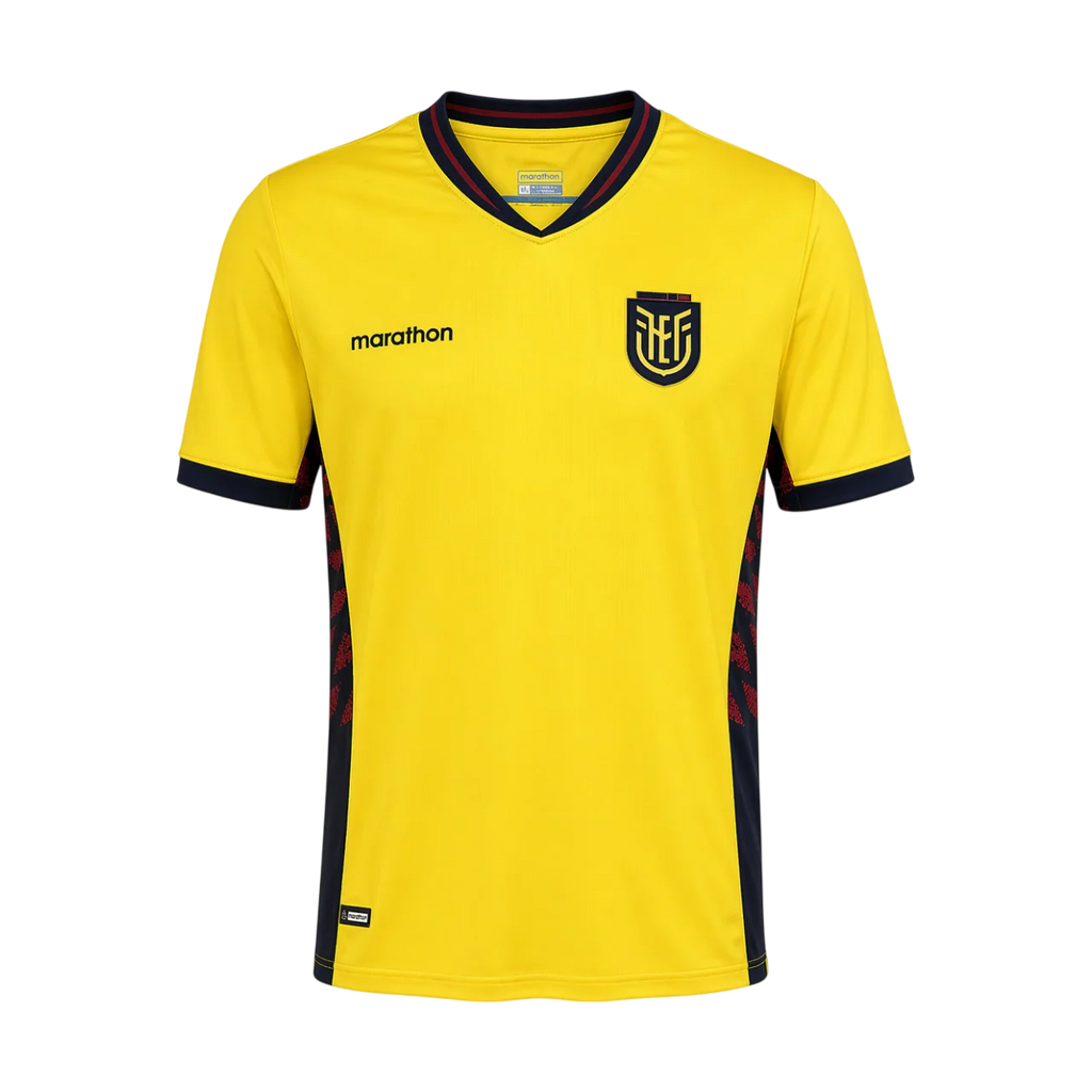 Ecuador Home 2026/27 Jersey Yellow Men's