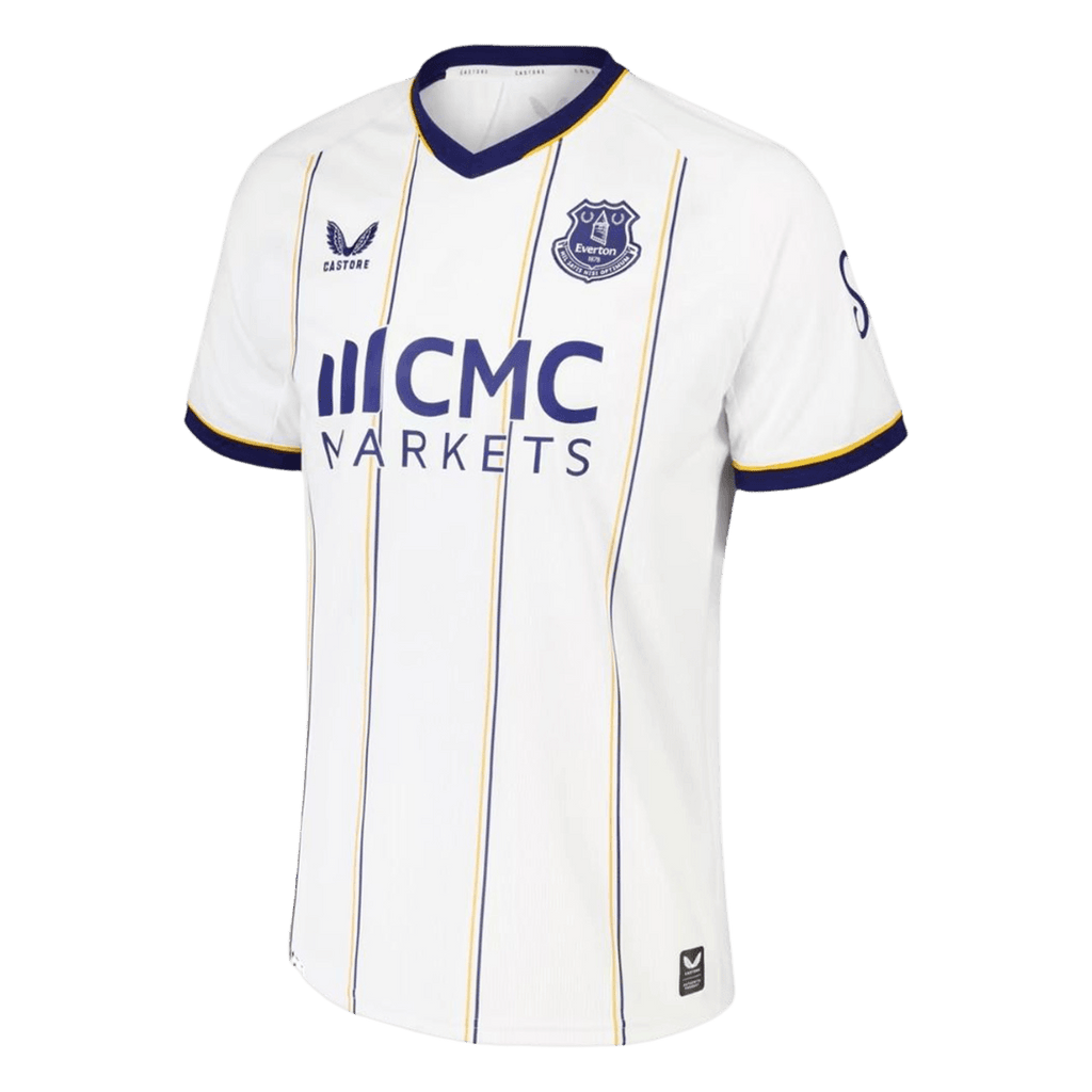 Everton Away 2026/27 Jersey White Men's