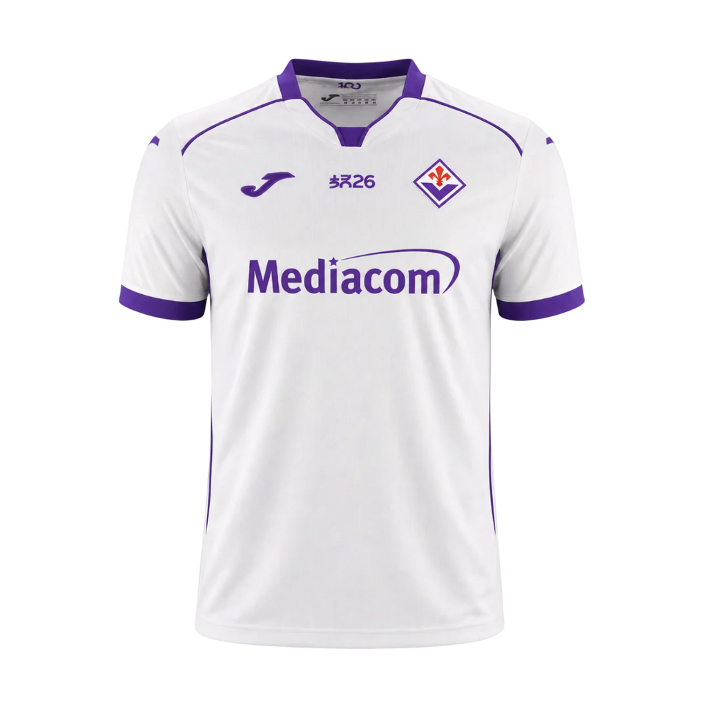Fiorentina Away 2026/27 Jersey White Men's