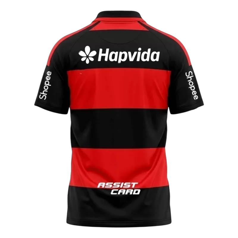 Flamengo Home 2026/27 Jersey Red & Black Men's (With Sponsor)