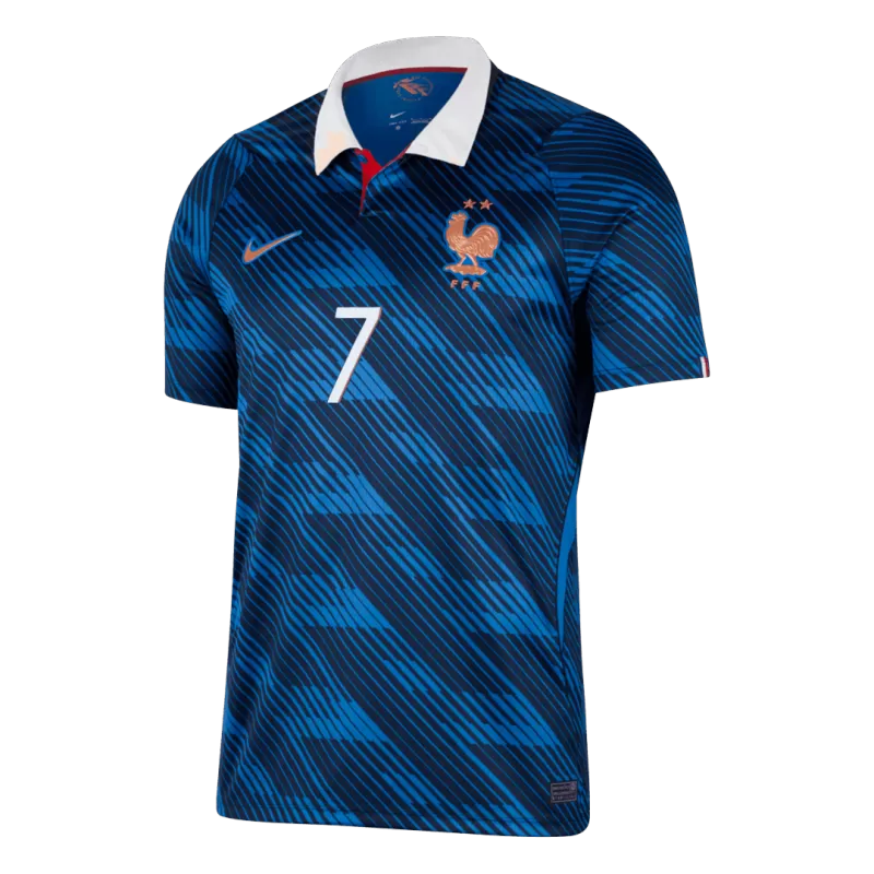 France DEMBELE #7 Home 2026/27 Jersey Blue Men's