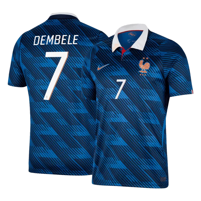 France DEMBELE #7 Home 2026/27 Jersey Blue Men's