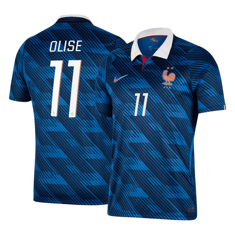 France OLISE #11 Home 2026/27 Jersey Blue Men's