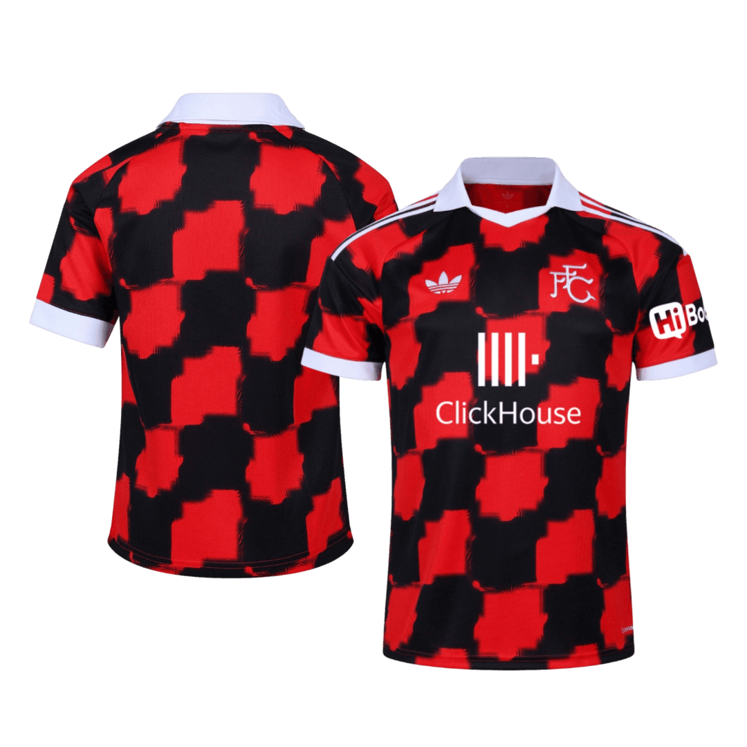 Fulham Away 2026/27 Jersey Red & Black Men's