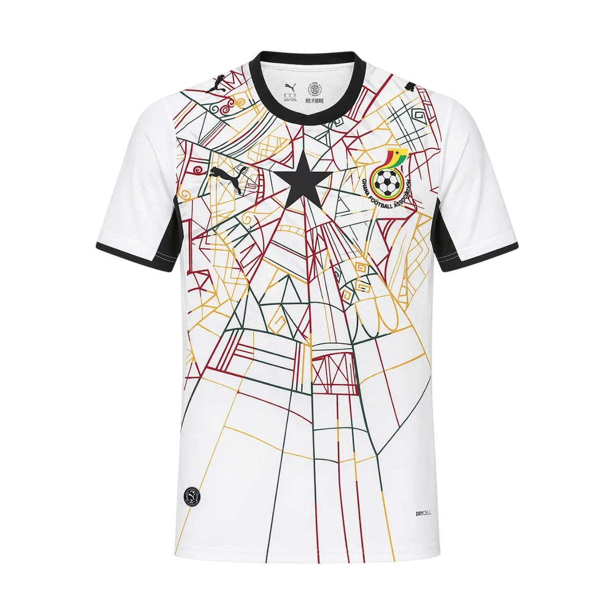 Ghana Away 2026/27 Jersey White Men's