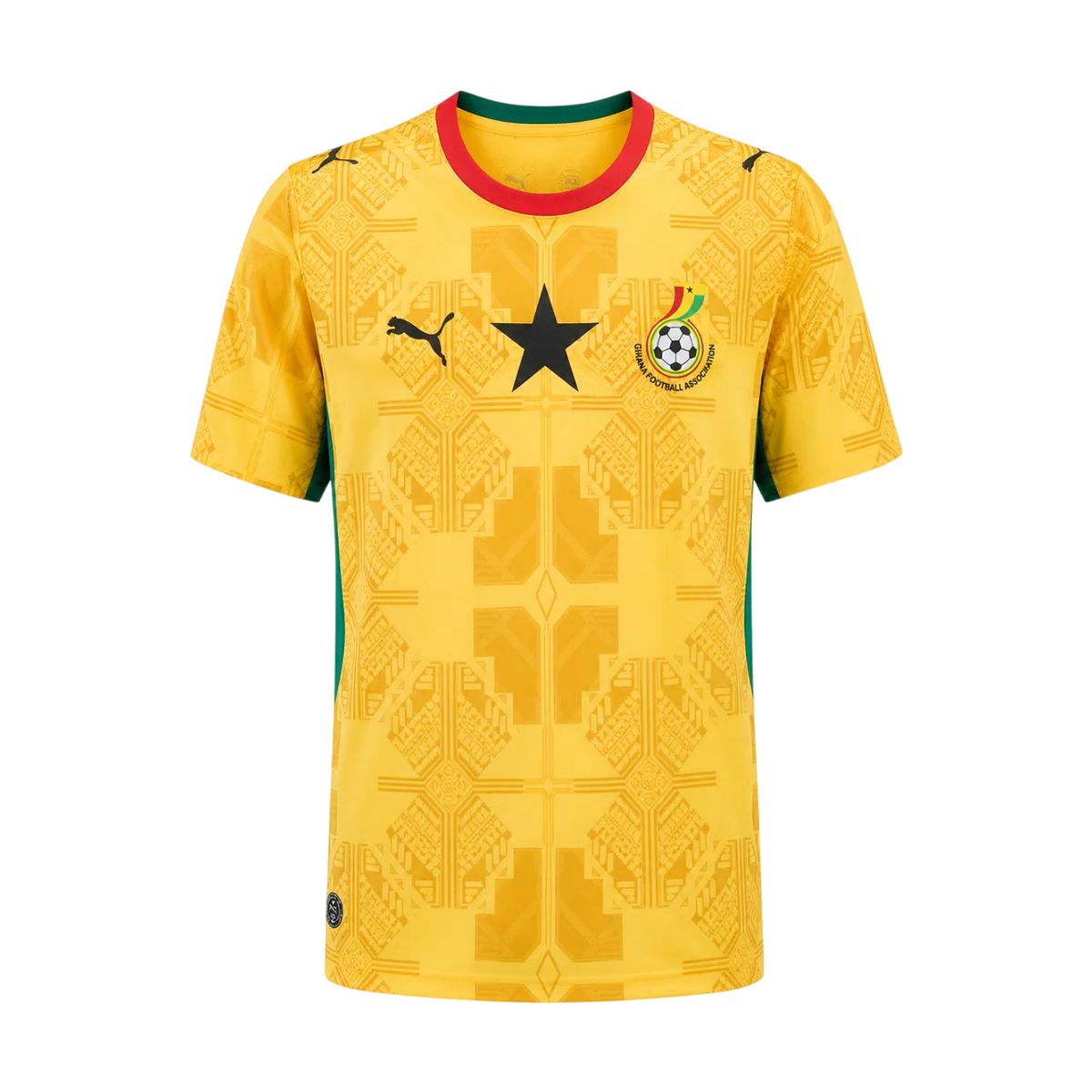 Ghana Home 2026/27 Jersey Yellow Men's