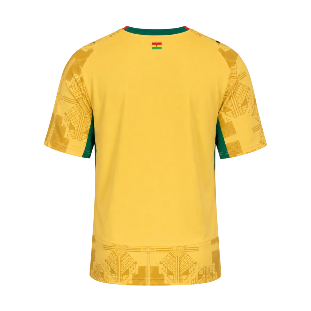 Ghana Home 2026/27 Jersey Yellow Men's