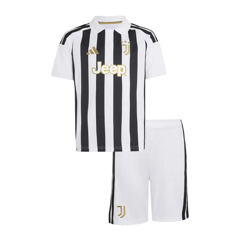 Juventus Home 2026/27 Kit Black & White Kid's