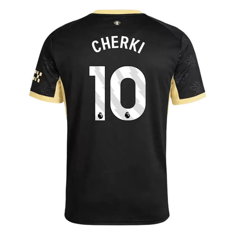 Manchester City CHERKI #10 Away 2026/27 Jersey Black Men's