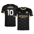 Manchester City CHERKI #10 Away 2026/27 Jersey Black Men's