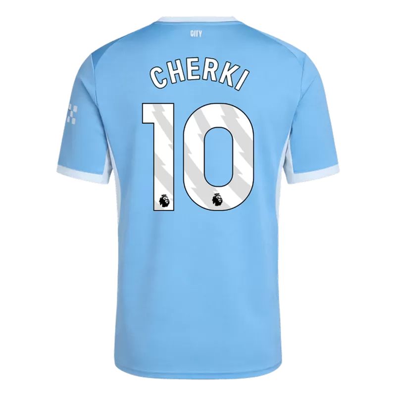 Manchester City CHERKI #10 Home 2026/27 Jersey Light Blue Men's