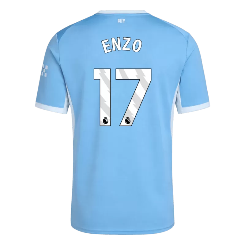 Manchester City ENZO #17 Home 2026/27 Jersey Light Blue Men's