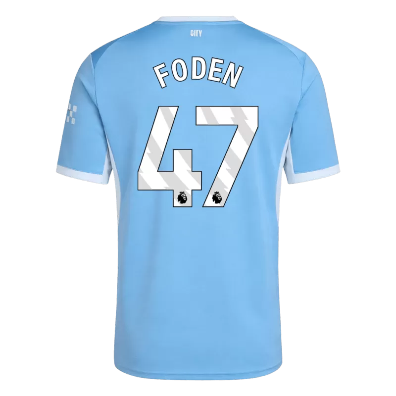 Manchester City FODEN #47 Home 2026/27 Jersey Light Blue Men's