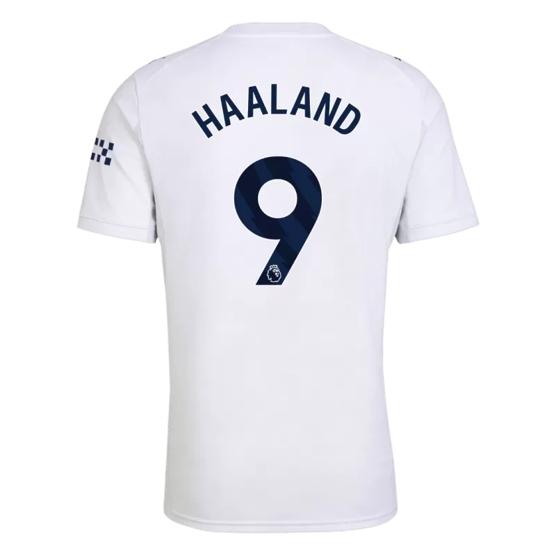 Manchester City HAALAND #9 Third 2026/27 Jersey White Men's