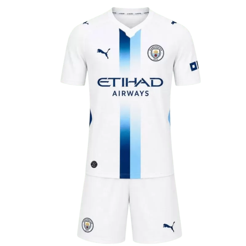 Manchester City Third 2026/27 Kit White Kid's