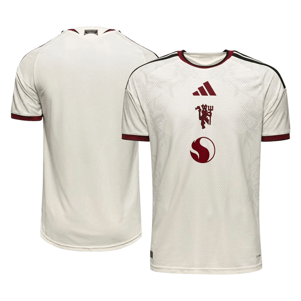 Manchester United Third 2026/27 Player's Version Jersey White Men's