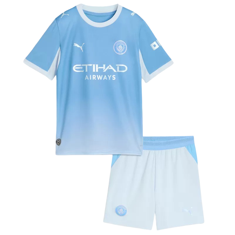 Manchester City Home 2026/27 Kit Light Blue Kid's