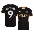 Manchester City HAALAND #9 Away 2026/27 Player's Version Jersey Black Men's
