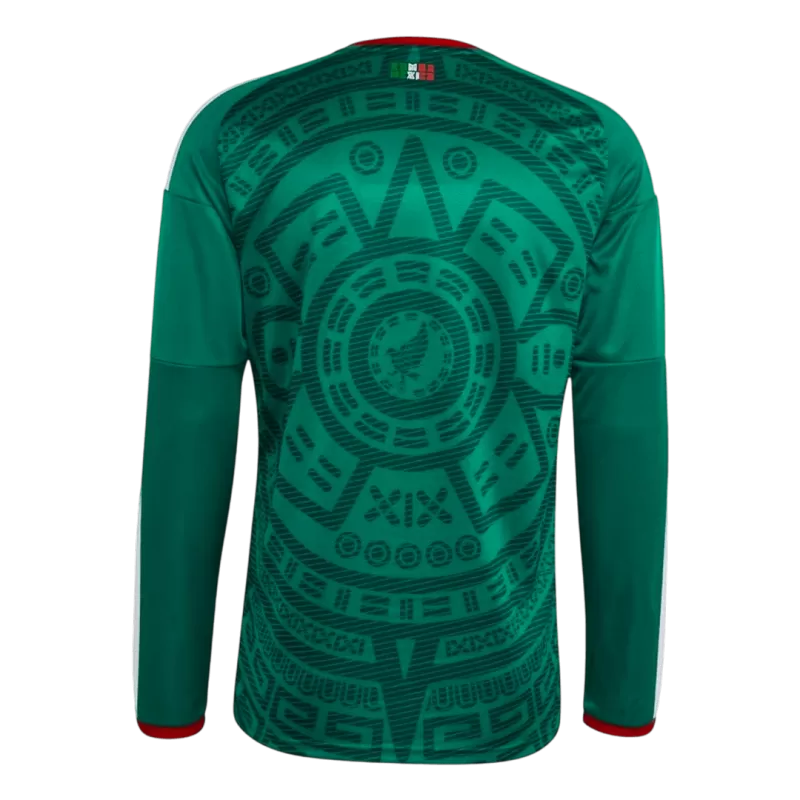 Mexico Home 2026/27 Long Sleeve Jersey Green Men's