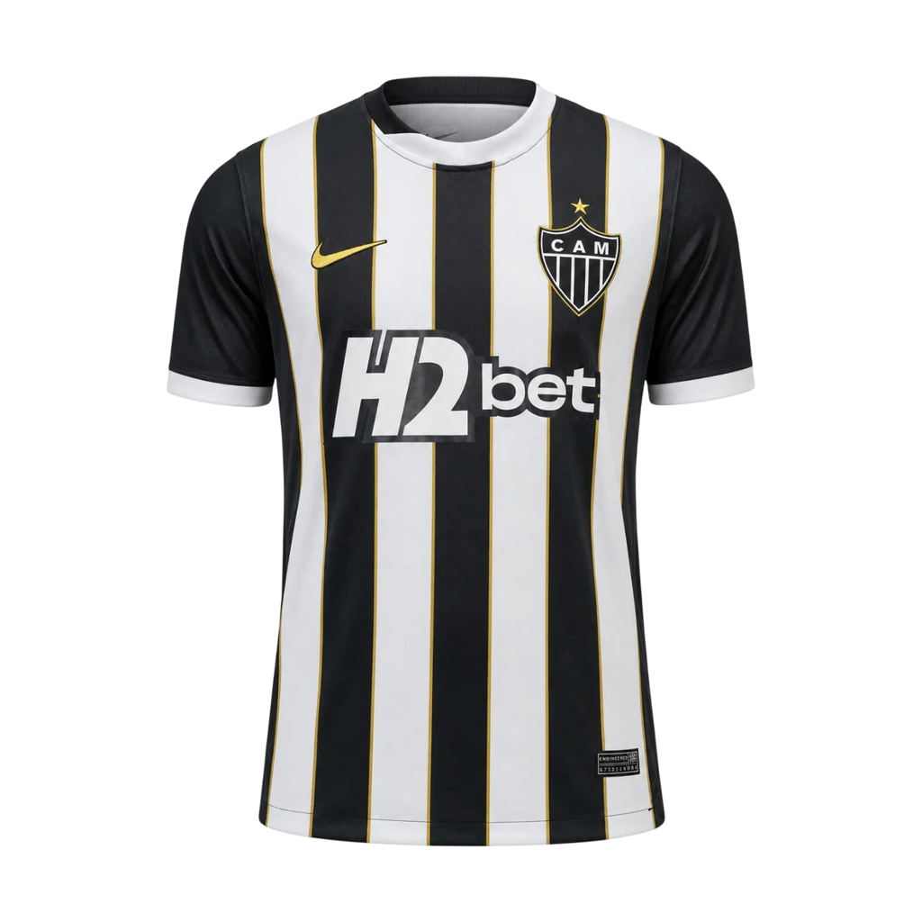 Atletico Mineiro Home 2026/27 Jersey White & Black Men's