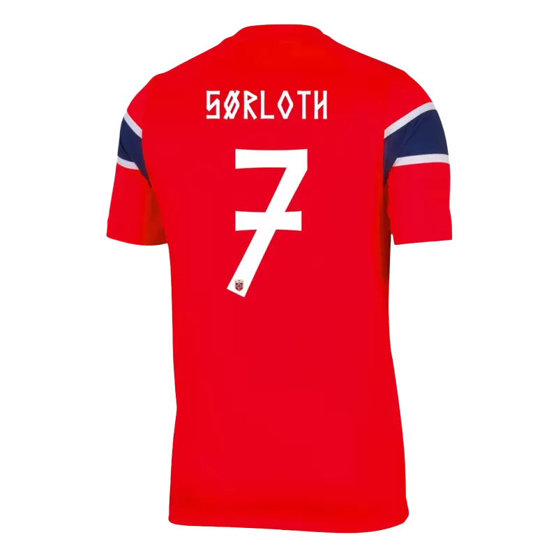 Norway SØRLOTH #7 Home 2026/27 Jersey Red Men's