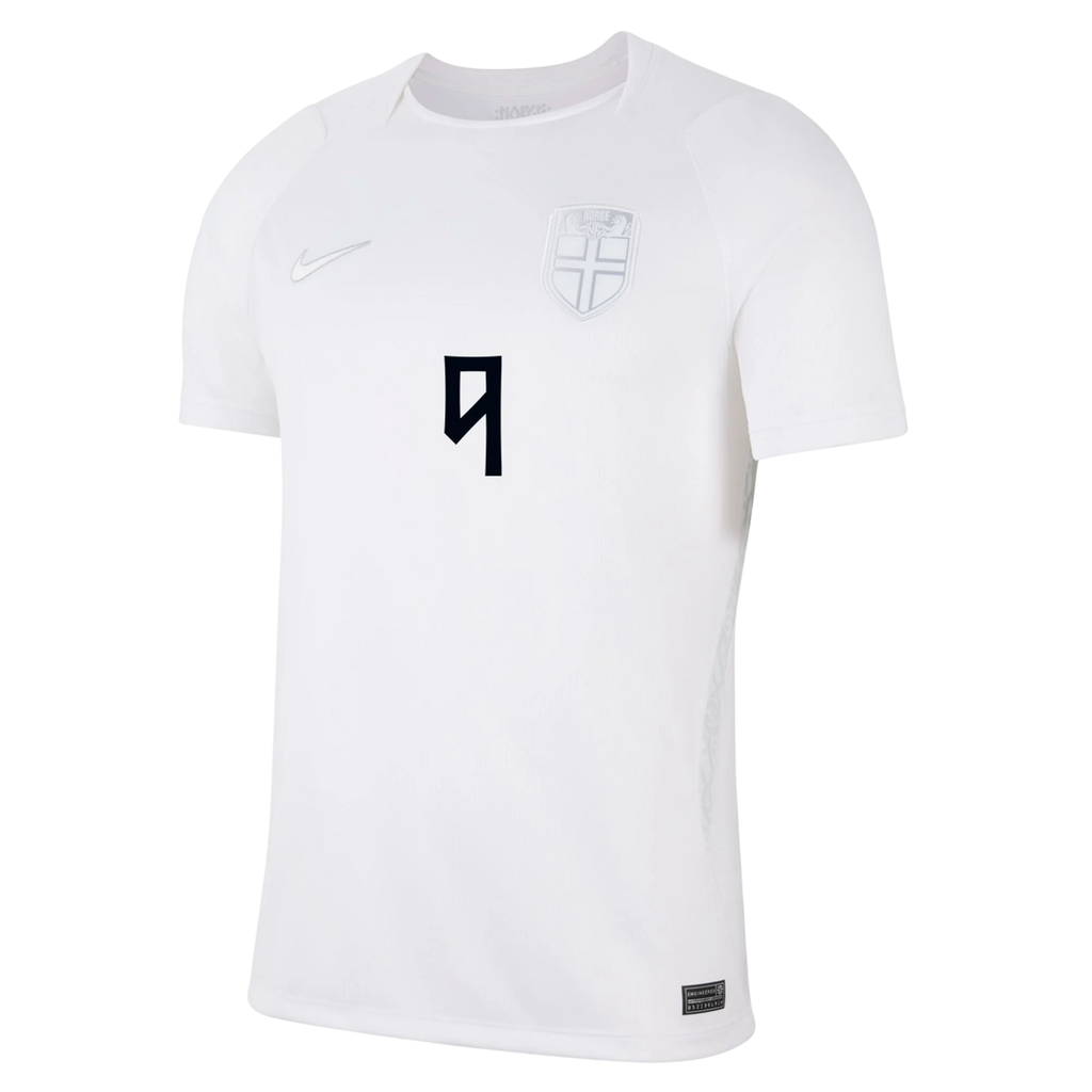 Norway BRAUT HAALAND #9 Third 2026/27 Jersey White Men's