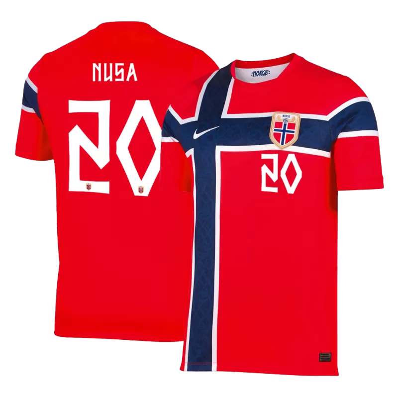 Norway NUSA #20 Home 2026/27 Jersey Red Men's