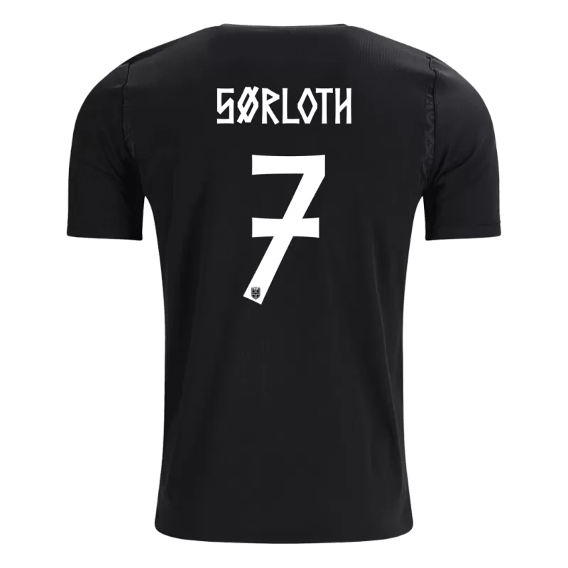 Norway SØRLOTH #7 Away 2026/27 Jersey Black Men's