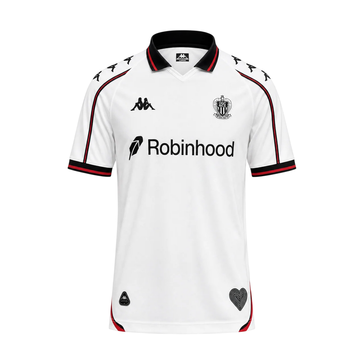 OGC Nice Away 2026/27 Jersey White Men's