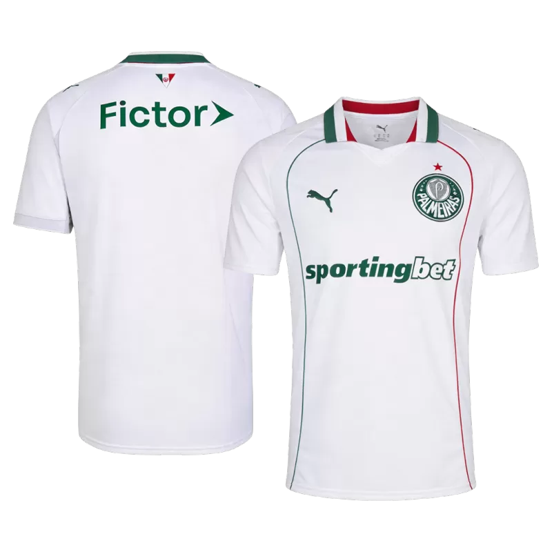 Palmeiras Away 2026/27 Jersey White Men's