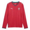 Portugal Home 2026/27 Long Sleeve Jersey Red Men's