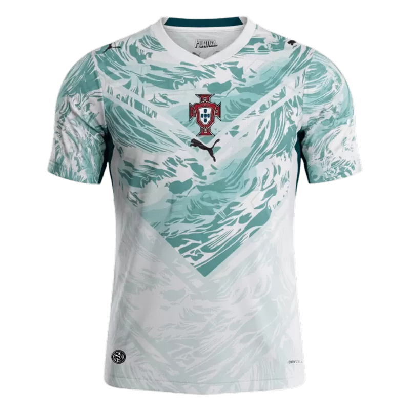 Portugal Away 2026/27 Jersey Blue & White Men's