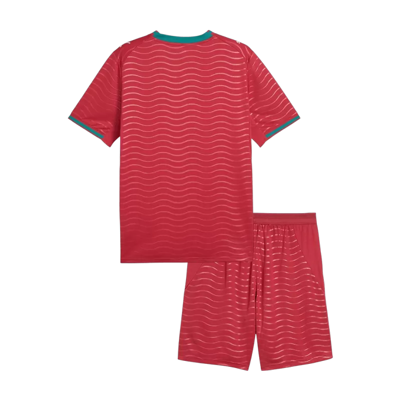 Portugal Home 2026/27 Kit Red Kid's