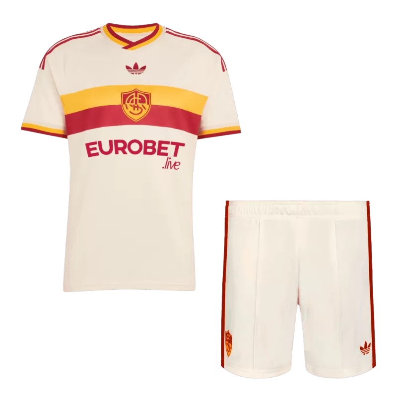Roma Away 2026/27 Kit Beige Men's