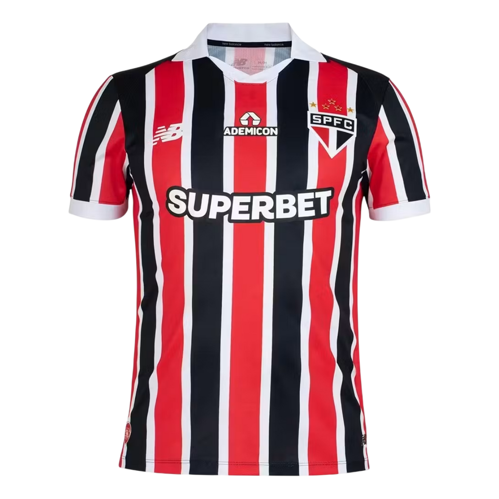 Sao Paulo FC Away 2026/27 Jersey Red & Black Men's