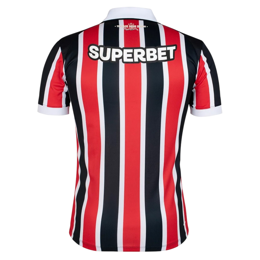 Sao Paulo FC Away 2026/27 Jersey Red & Black Men's